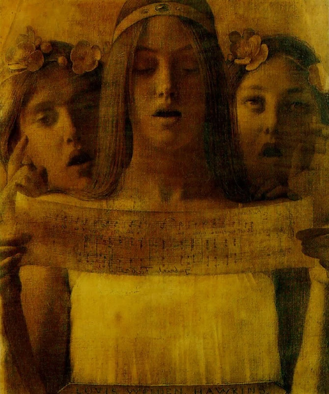 Ragazze che cantano musica